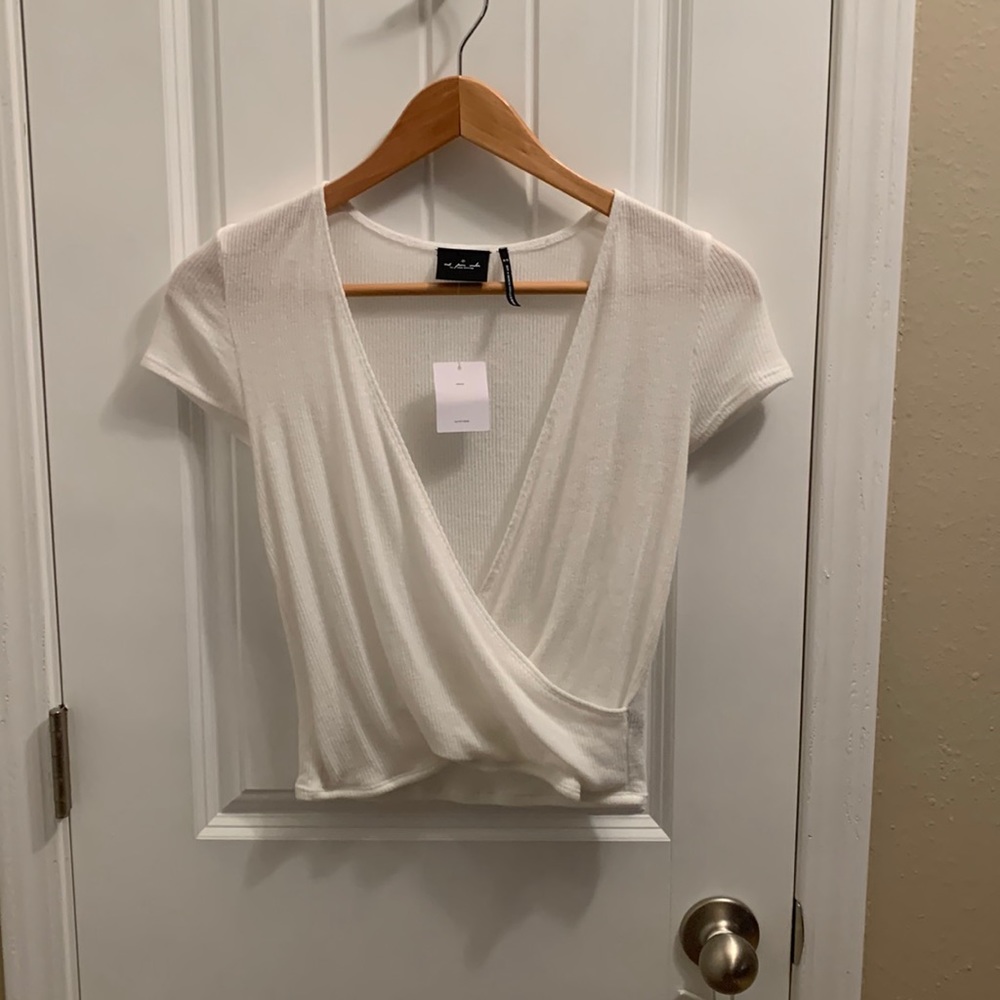 NWT Urban Outfitters White Crop Top